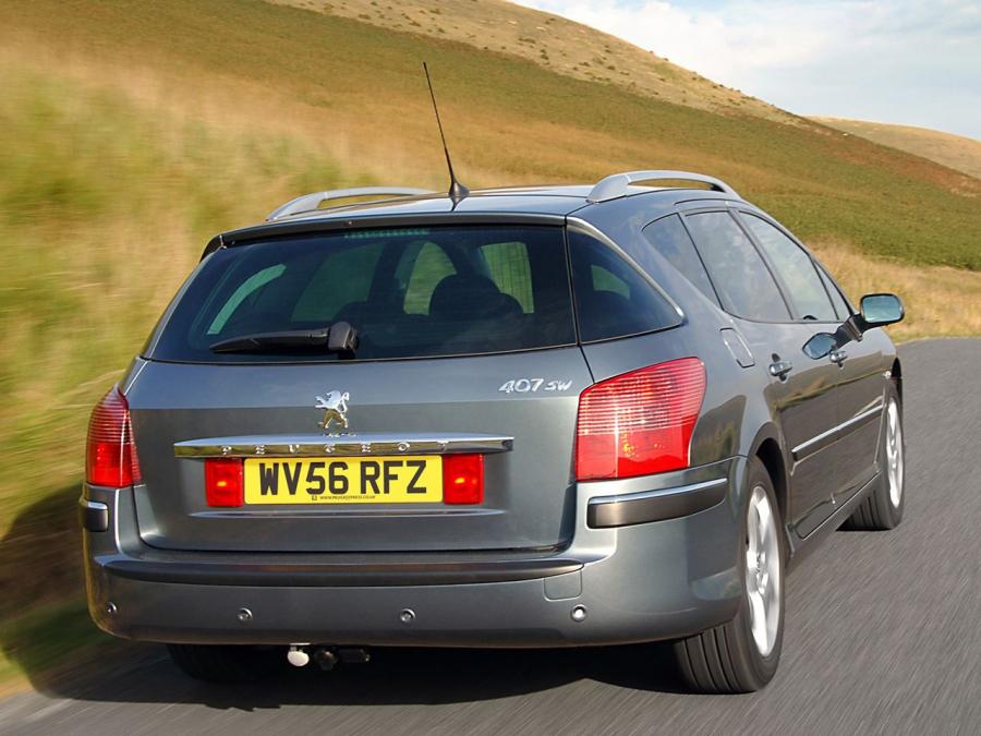  Peugeot 407 SW 2004 года  (UK) (фото 4 из 15)